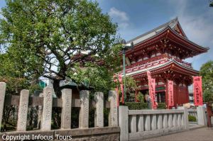 Hozomon Gate. Originally built in 645. This one was built in 1964.